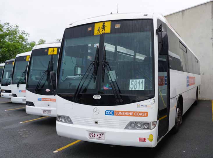 CDC Sunshine Coast Mercedes OH1830 Mills-Tui Orbit 43